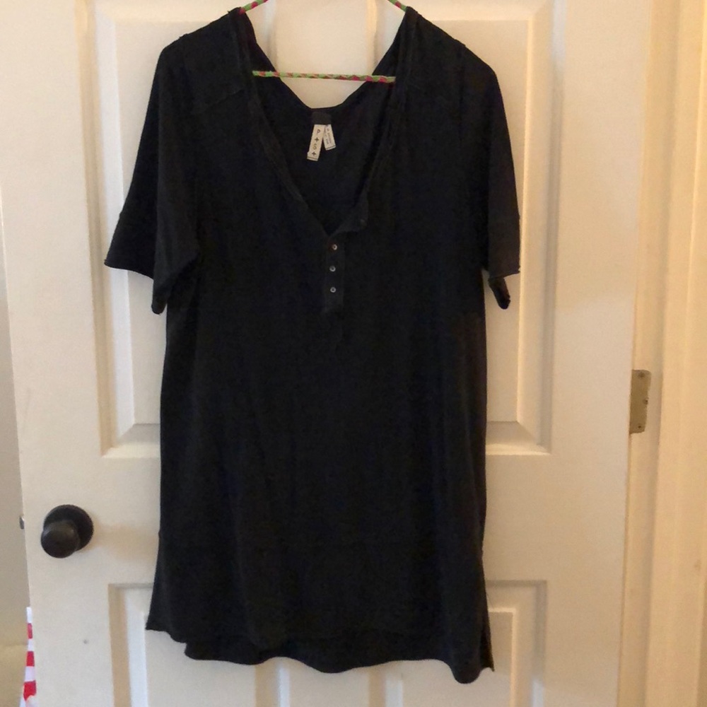Free People oversized tee
